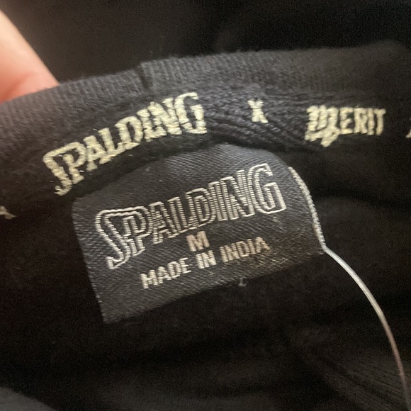 πNEWπ Spalding Merit Goodness basketball hoodie size medium, NWT - Picture 7 of 9